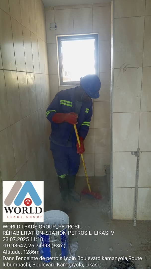 Pendant les travaux - Petro Sil